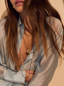 Talis Chains Spike Drop Necklace