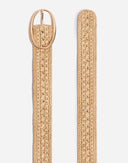 Vanessa Bruno Raffia Belt