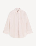 By Malene Birger Derris Shirt Dark Sand Stripe