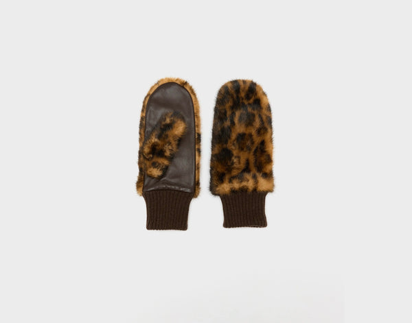 Bellerose Madina Faux Fur Mittens