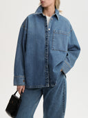 By Malene Birger Dea Denim Overshirt Indigo