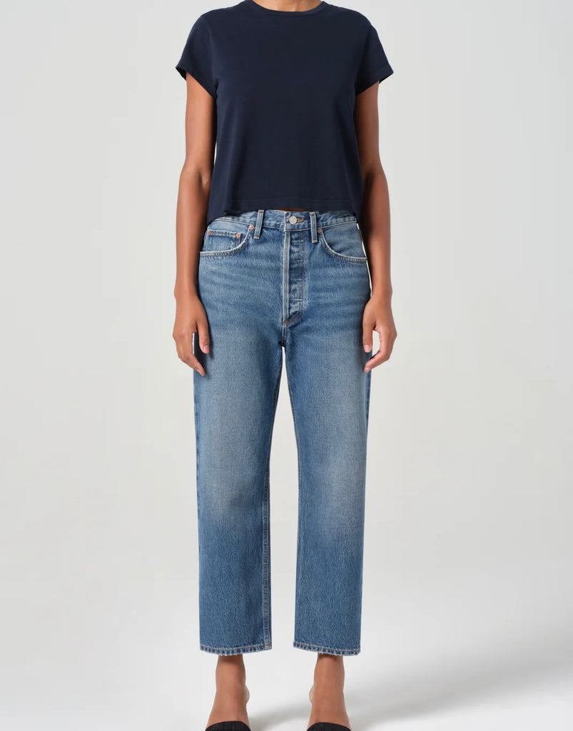 Agolde 90's Crop Loose Straight Jeans