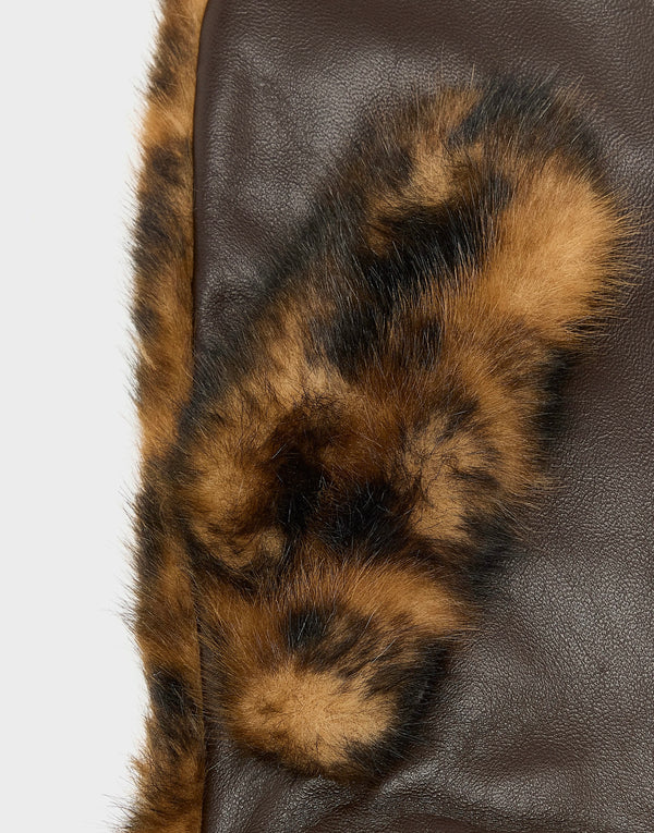Bellerose Madina Faux Fur Mittens
