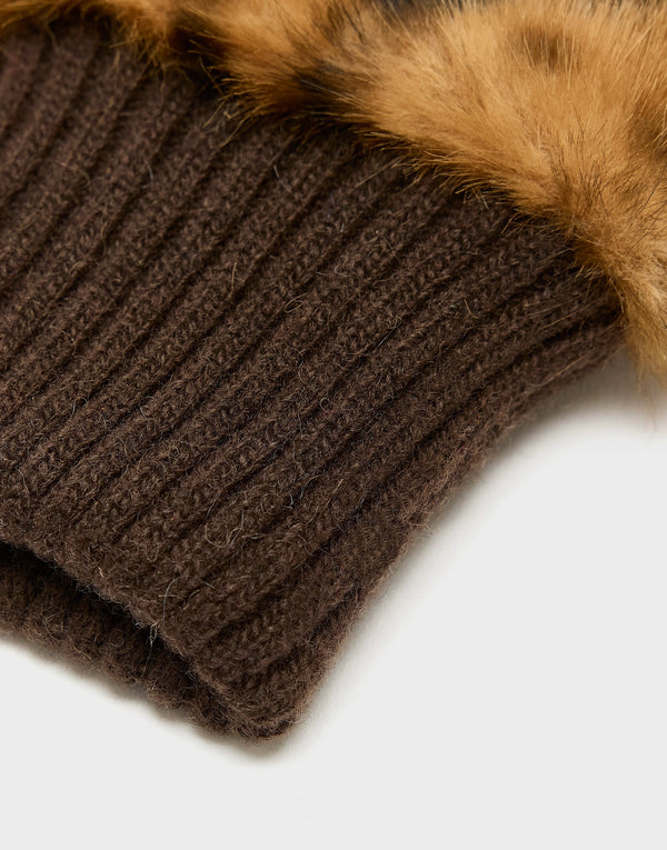 Bellerose Madina Faux Fur Mittens