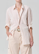 Citizens Of Humanity Kayla Shirt In Sherbert Stripe