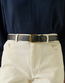 Soeur Cafe Belt - Black Leather