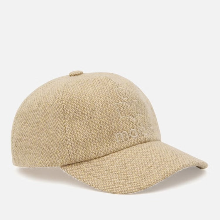 Isabel Marant Tyron Icon Logo Wool Blend cap