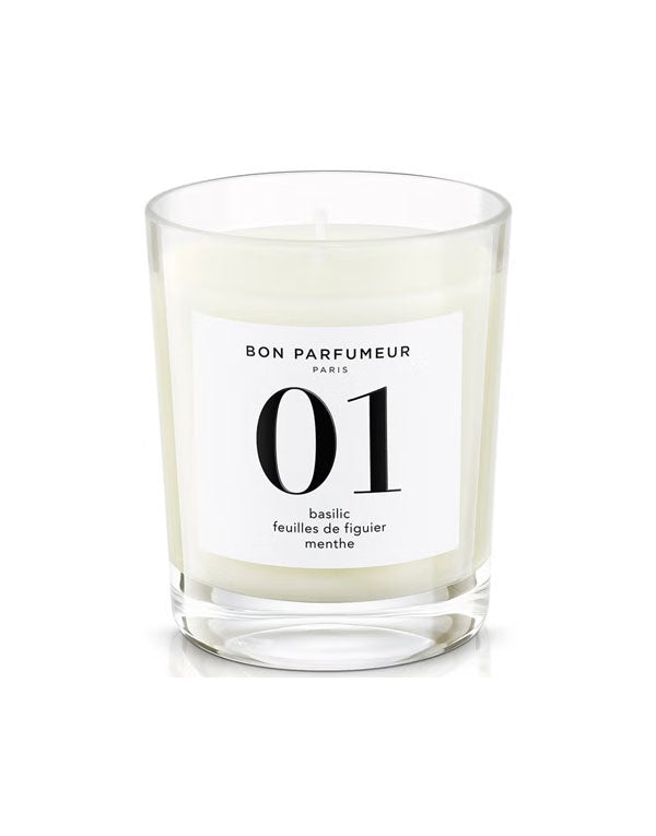 Bon Parfumeur Candle 01 Fig Mint Basil