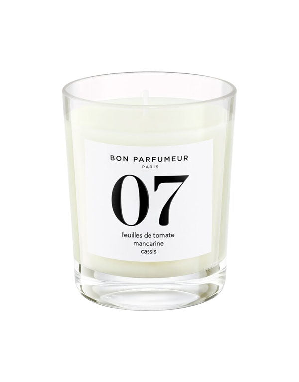 Bon Parfumeur Candle 07 Tomato Leaves Tngerine,Blackcurrant