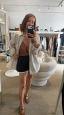 By Malene Birger Derris Stripe New Beige