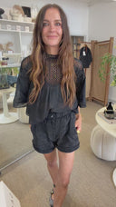 Isabel Marant Kisha Broderie anglaise Shorts