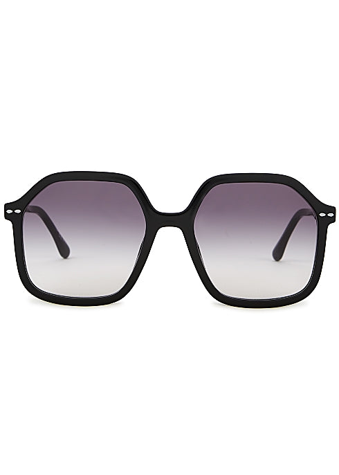 Isabel Marant Oversized Black Sunglasses