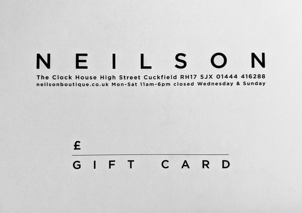 GIFT CARD - BACK