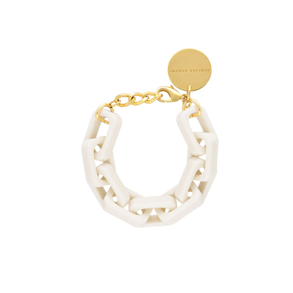 Vanessa Baroni Big Tank Off White Bracelet