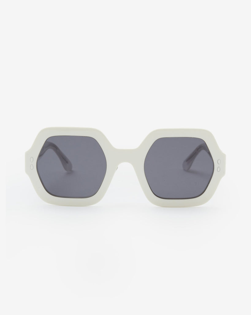 isabel marant white ely sunglasses